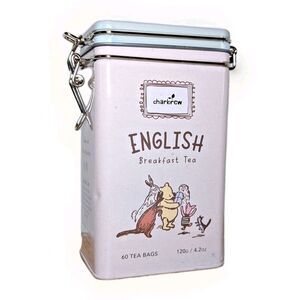 Charbrew Classic Winnie the Pooh English Breakfast Tea 60 Bags Collector Tin NEW